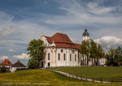 The Wieskirche - Pilgrimage Church of the "Scourged Savior"  Steingaden, Germany